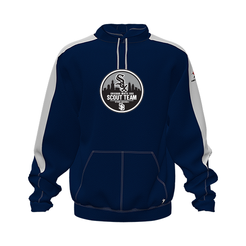 [CUS-DFW-HOOD-FLC-LSL-NVY-YXS-LOGO3] Hoodie (Youth XS, Navy, Logo 3)