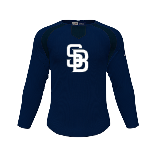 [CUS-DFW-PULL-FLC-CNK-LSL-NVY-YS-LOGO2] Pullover (Youth S, Navy, Logo 2)