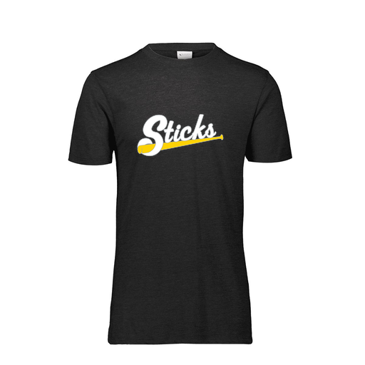 [FTSCUBBK-AS-LOGO1] Decker Men's Tri-Blend T-Shirt - Short Sleeve (Adult S, Black, Logo 1)