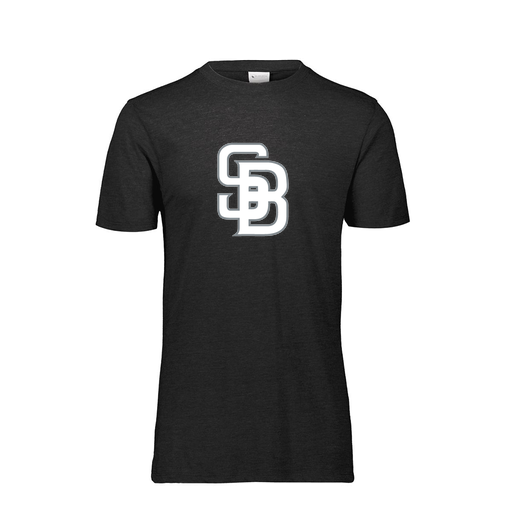 [FTSCUBBK-AS-LOGO2] Decker Men's Tri-Blend T-Shirt - Short Sleeve (Adult S, Black, Logo 2)