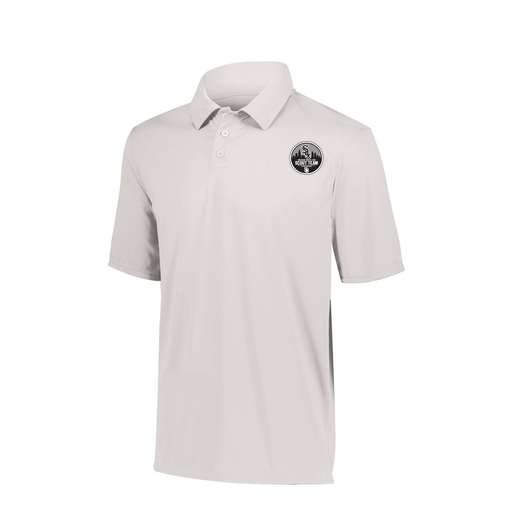 [5018.005.S-LOGO3] Youth Vital Polo (Youth S, White, Logo 3)