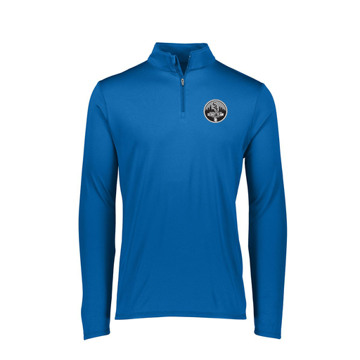 [FTLQFLRY-FAXS-LOGO3] Decker Women's Flex-Lite 1/4 Zip Shirt (Female Adult XS, Royal, Logo 3)