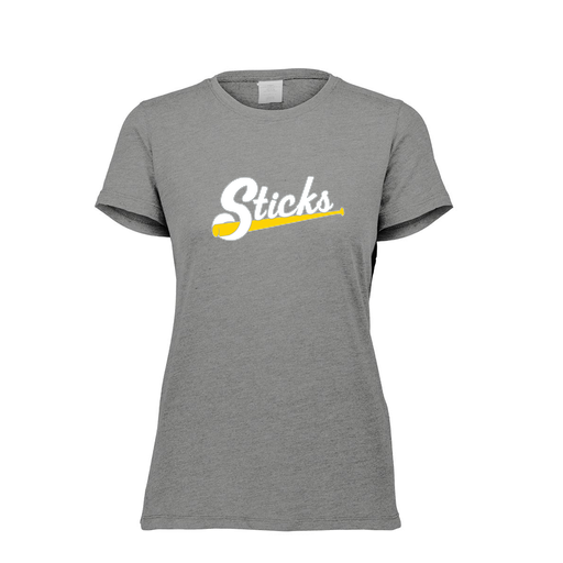[FTSCUBGY-FAXS-LOGO1] Decker Women's Tri-Blend T-Shirt - Short Sleeve (Female Adult XS, Gray, Logo 1)