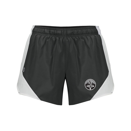 [229489.420.S-LOGO3] Girls Olympus Shorts (Female Youth S, Black, Logo 3)