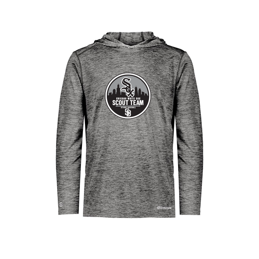 [FOLHCGBK-AS-LOGO3] Men's Charge Hoodie (Adult S, Black, Logo 3)