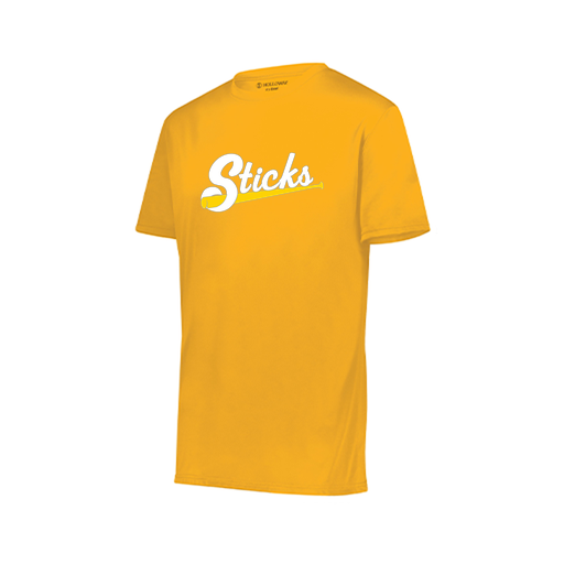 [222819.025.XXS-LOGO1] Youth Movement Dri Fit Shirt (Youth XXS, Athletic Gold, Logo 1)