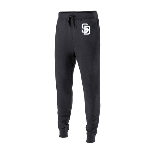 [229648.E83.S-LOGO2] Youth 60/40 Fleece Jogger (Youth S, Gray, Logo 2)