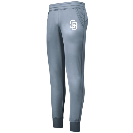 [5568.059.XS-LOGO2] Ladies Performance Jogger (Female Adult XS, Gray, Logo 2)